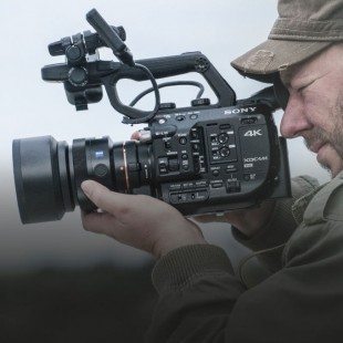DP Mick Jones who made the FS5 launch film with the camera 